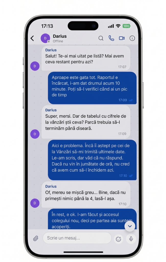 IMFS Connect — Mesagerie B2B